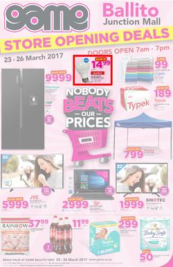 Game Ballito : Store Opening Sale (23 Mar - 26 Mar 2017), page 1