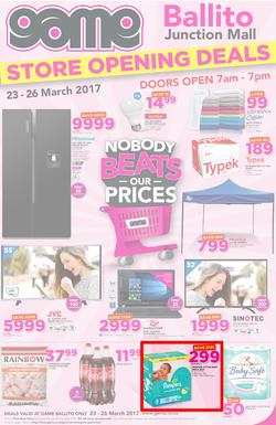 Game Ballito : Store Opening Sale (23 Mar - 26 Mar 2017), page 1