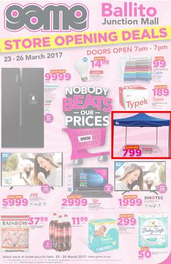 Game Ballito : Store Opening Sale (23 Mar - 26 Mar 2017), page 1