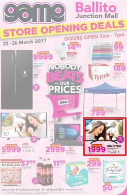 Game Ballito : Store Opening Sale (23 Mar - 26 Mar 2017), page 1