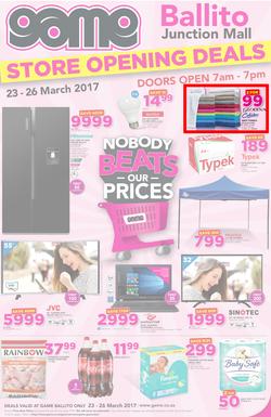 Game Ballito : Store Opening Sale (23 Mar - 26 Mar 2017), page 1