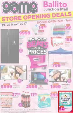 Game Ballito : Store Opening Sale (23 Mar - 26 Mar 2017), page 1