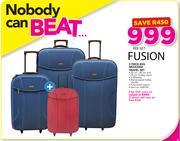 Fusion 3 Piece Eva Moulded Travel Set-Per Set