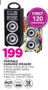 Polaroid Portable Karaoke Speaker