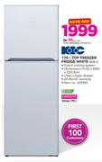 KIC 170Ltr Top Freezer Fridge White 518 1