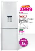 Defy 328Ltr Bottom Freezer Fridge DAC517