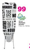 The Laundry House 92cm Ironing Board