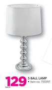5 Ball Lamp-Each