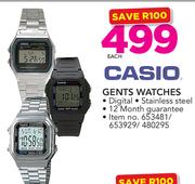 Casio watches price at game stores store