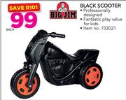 BigJim Black Sccoter