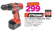 Stramm 12V NICAD Cordless Drill