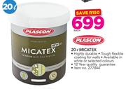 Plascon 20Ltr Micatex