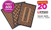 Matco Value Mats-Each