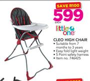 Little One Cleo High Chair