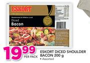 Eskort Diced Shoulder Bacon-200g 