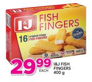 I&J Fish Fingers-400g 