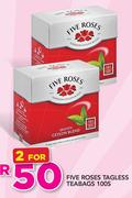 Five Roses Tagless Teabags-2 x 100's