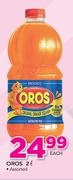 Oros Assorted-2Ltr