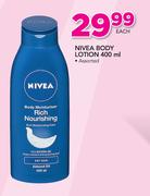 Nivea Body Lotion Assorted-400ml