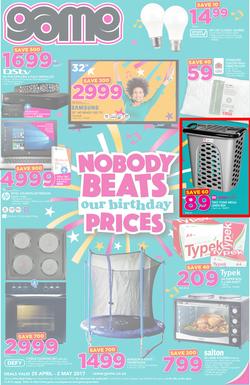 Game : Nobody Beats Our Birthday Prices (25 April - 2 May 2017), page 1