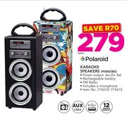 Polaroid karaoke speaker top