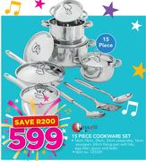 Tissolli 15 Piece Cookware Set-Per Set