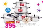 Hart 10 Piece Aluminium Cookware Set-Per Set