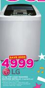 LG 16Kg Top Load Washing Machine Metallic T1603TEFTS AF