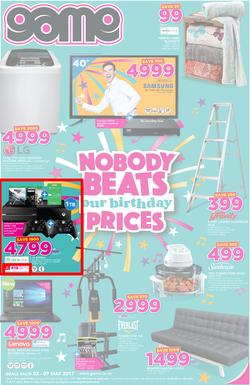 Game : Nobody Beats Our Birthday Prices (3 May - 9 May 2017), page 1
