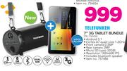 Telefunken 7" 3G Tablet Bundle TEL-73GIQS