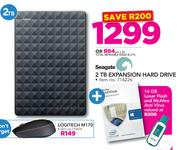 Seagate 2TB Expansion Hard Drive