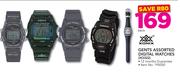 Xonix Gents Assorted Digital Watches-Each
