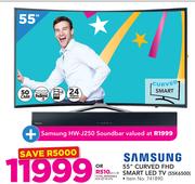 Samsung 55" Curved FHD Smart LED TV 55K6500