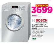 Bosch 6Kg Front Load Washing Machine Silver