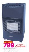 Sunbeam Gas Heater Black SGH-428