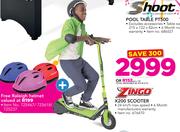 Zingo X200 Scooter With Free Raleigh Helmet