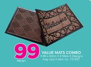 Value Mats Combo-Per Set