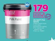Simple Choice Matt PVA White-20Ltr