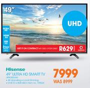 Hisense 49" UHD Smart TV 49K300UW-On My Gig 5