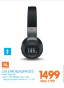 JBL On Ear Headphone E45BT BLACKE