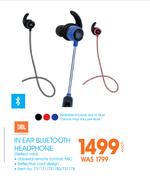 JBL In Ear Bluetooth Headphone REFLECT MINI-Each