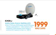 DSTV Explora Fully Installed