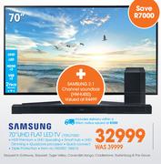 Samsung 70" UHD Flat LED TV 70KU7000