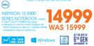 Dell Inspiron 15 5000 Series Notebook 5559
