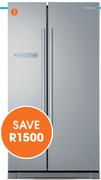 Samsung 660L Side By Side Fridge RSA1NHMG
