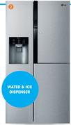 LG 659L Side By Side Fridge GC-J237SLYV