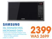 Samsung 55L Stainless Steel Microwave Oven 
