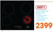 Defy 60cm Ceran Hob Black DHD406
