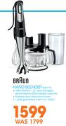 Braun Hand Blender MQ775