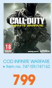 COD Infinite Warfare For PS4 & XBox One-Each